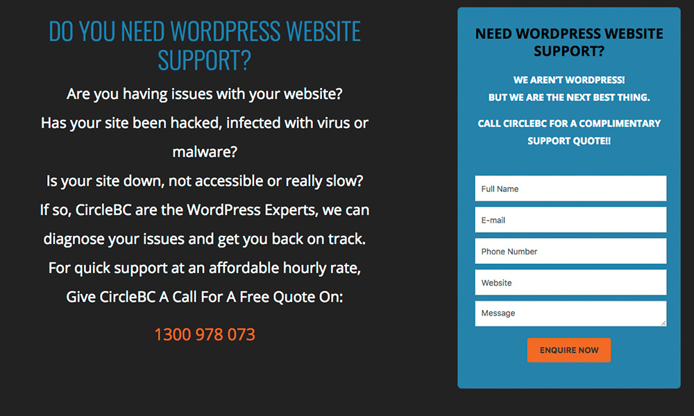wp featured image - Wordpress Website Support