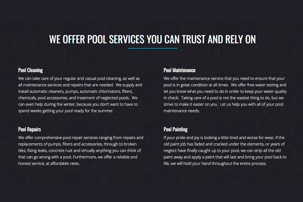 gallery pool cleaning 4 - Pool Cleaning Sydney