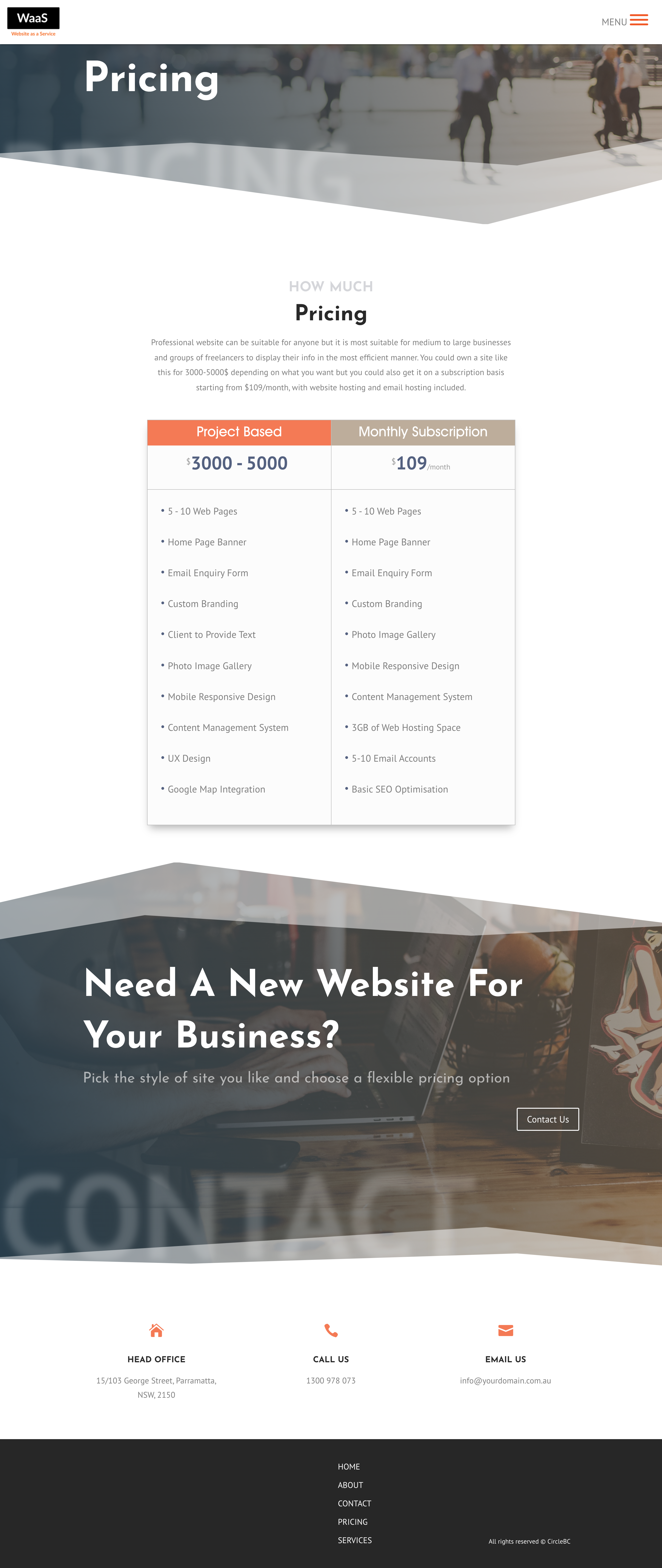 screencapture professional4 websiteasaservice au pricing 2022 01 20 09 54 09 - Professional / Corporate Website Templates